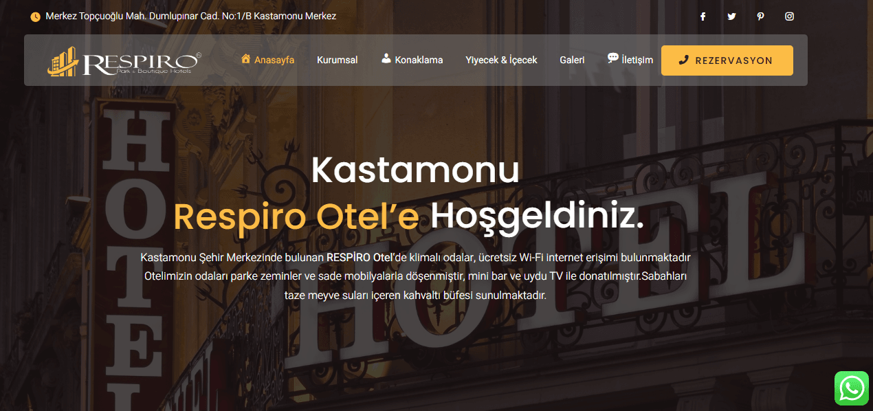 Respiro Otel Kastamonu